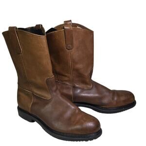 Red Wing SuperSole 11 Inch Safety Toe Pull On Work Boots Mens Size 15D